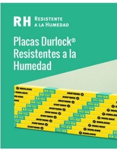 PLACAS DURLOCK RESISTENTES A LA HUMEDAD