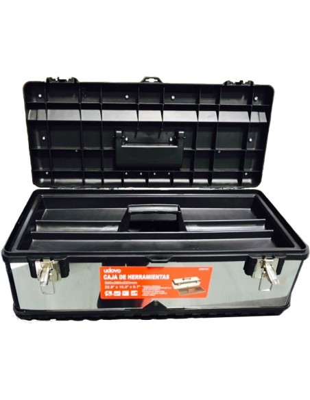 CAJA PARA HERRAMIENTAS ACERO INOXIDABLE 23"