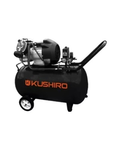 COMPRESOR 100 LT 4HP BICILINDRICO MONOFASICO KUSHIRO