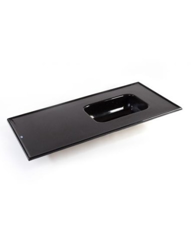 MESADA P/ COCINA CON BACHA DE 1.20 MTS NEGRO