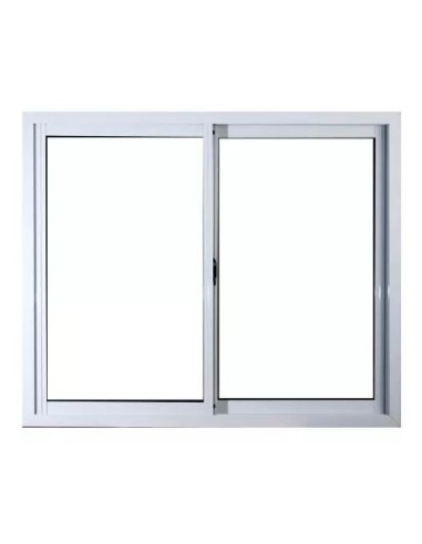 VENTANA CORREDIZA ALUMINIO 1 X 1 M