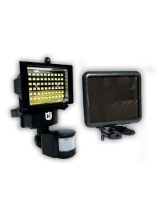 REFLECTOR LED EXTERIOR PANEL SOLAR C/ SENSOR DE MOVIMIENTO 60 LED 2
