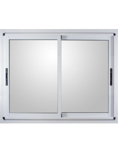 VENTANA CORREDIZA ALUMINIO 1.00 X 0.90