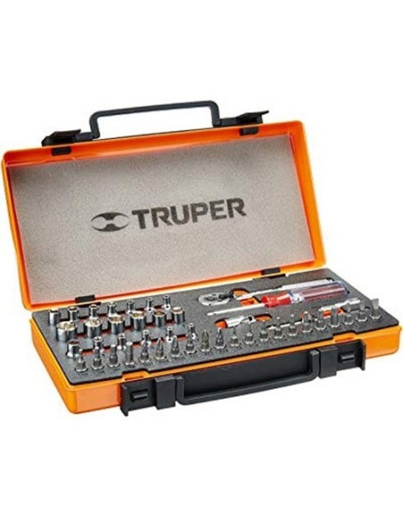 JUEGO DE BOCALLAVE 45 PIEZAS TRUPER JUEGO DE BOCALLAVE 45 PIEZAS TRUPER