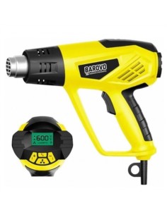 PISTOLA DE CALOR 2000W DISPLAY DIGITAL C/ACC 2