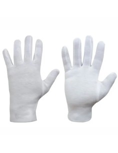GUANTE DE ALGODON BLANCO 201L