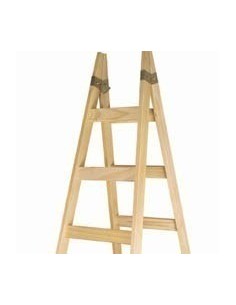 ESCALERA DE MADERA PINTOR 5 ESCALONES 2