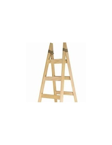ESCALERA DE MADERA PINTOR 5 ESCALONES
