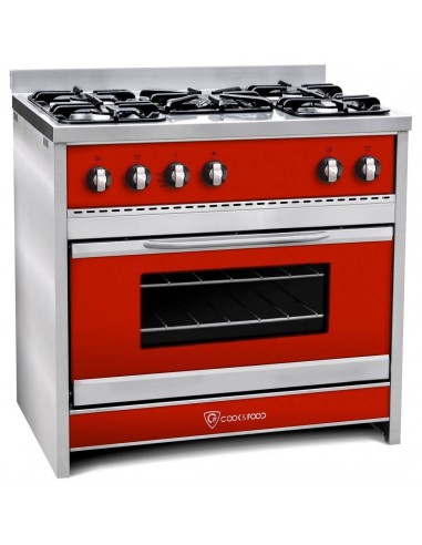 COCINA CHIARA ROJA 90 CM TST