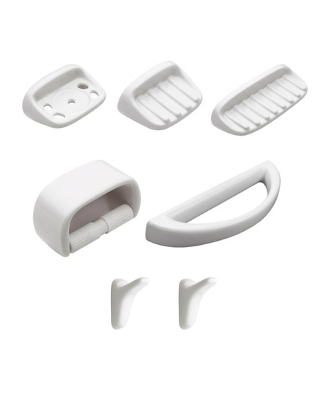 KIT ACCESORIOS PARA BAÑO FERRUM 7 PIEZAS