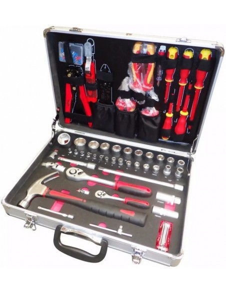 MALETIN CAJA HERRAMIENTA DIELECTRICAS 44 PZAS JUE99 UDOVO