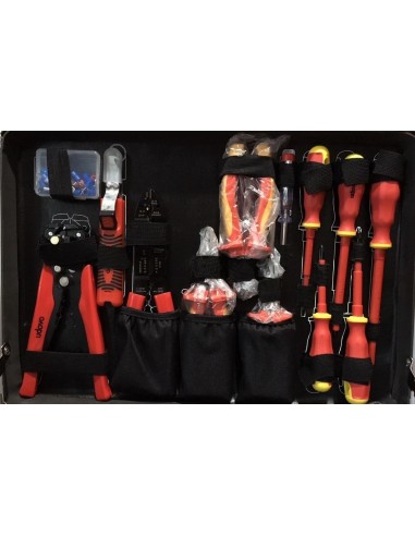 MALETIN CAJA HERRAMIENTA DIELECTRICAS 44 PZAS...