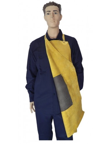 DELANTAL P/SOLDADOR CON REFUERZO DE PLOMO