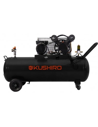 COMPRESOR DE 100 LT 3HP 8BAR MONOFASICO KUSHIRO