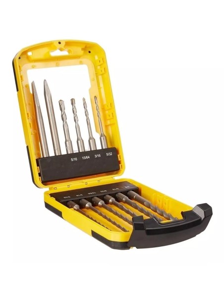 Set Mechas Puntas Stanley Sta4279 Cincel Sds Plus 12pzas