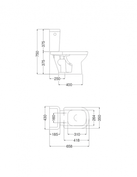 INODORO LARGO BARI FERRUM BLANCO IKLM