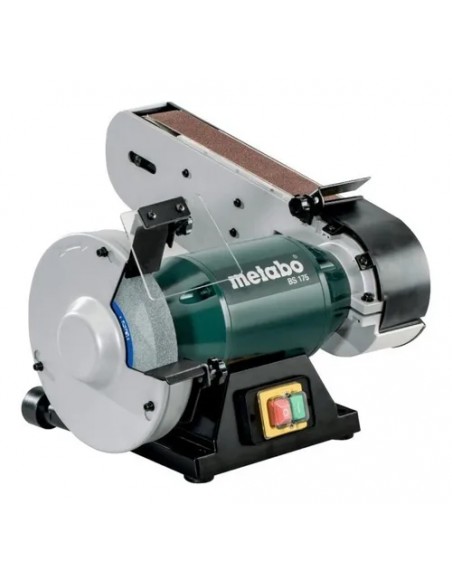 Esmeriladora Doble Combinada De Cinta Metabo Bs 175