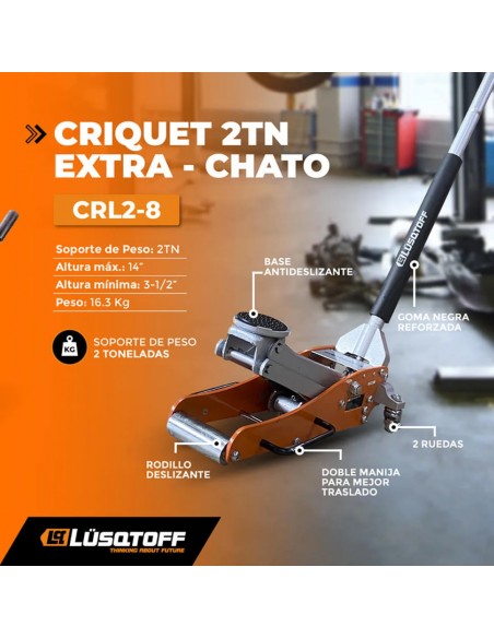 CRIQUE HID. 2TN EXTRA CHATO ALT:85 CRL2-8 LUSQTOFF