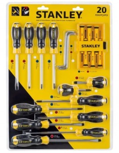 JUEGO DESTORNILLADORES 20 PZAS