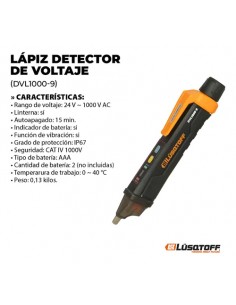 DETECTOR DE VOLTAJE 1000 V DVL1000-9 LUSQTOFF 2