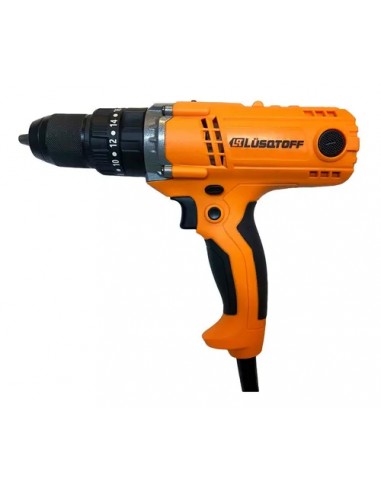 TALADRO C/PERCUTOR ATORNILLADOR .450W LUSQTOFF