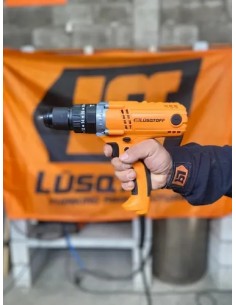 TALADRO C/PERCUTOR ATORNILLADOR .450W LUSQTOFF 2