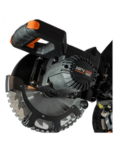 SIERRA INGLETADORA TELESCÓPICA 18V BATERÍA  BLACK