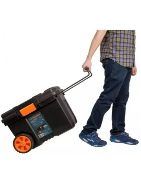 CAJA DE HERRAM. C/ RUEDAS 57 LTS LARGO 58 CM