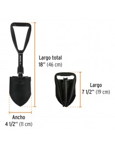 PALA PLEGABLE 45 CM 18" 16018 TRUPER 2
