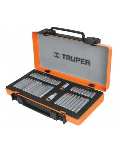 JUEGO DE PUNTAS TORX 42 PZ. 75mm/30mm 17809 TRUPER