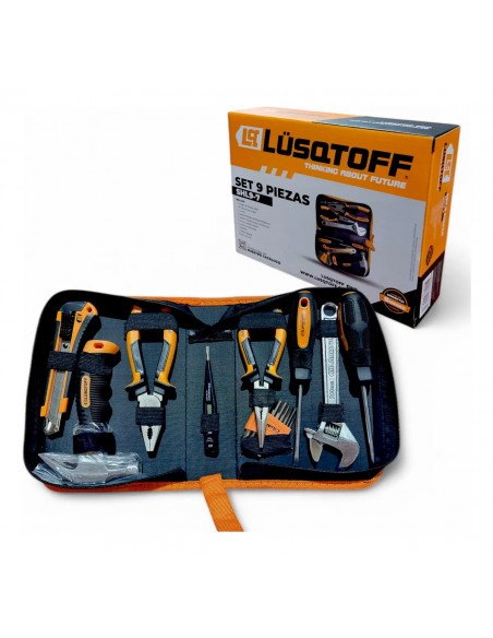 SET DE HERRAMIENTAS 9 PIEZAS SHL9-7