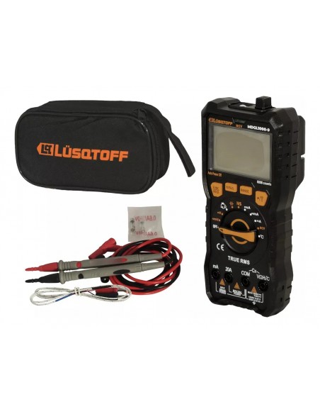 MULTÍMETRO DIGITAL 1000 V MDGL1000-9 LUSQTOFF