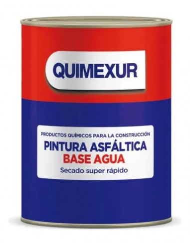 PINTURA ASFALTICA ACUOSA x 4L QUIMEX