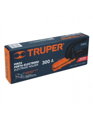 PINZA PORTA ELECTRODO 3OO AMP. TRUPER