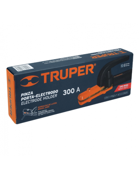 PINZA PORTA ELECTRODO 3OO AMP. TRUPER