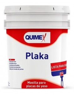 MASILLA PARA PLACAS YESO x 17KG QUIMEX