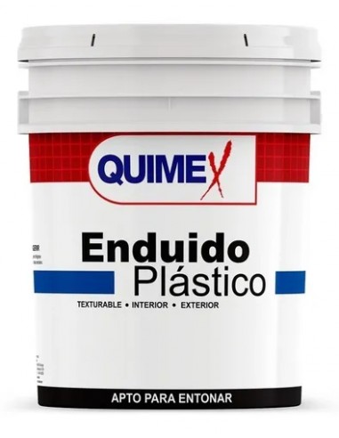 ENDUIDO PLASTICO INT/EXT x 10 LTS QUIMEX
