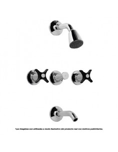 GRIF P/BAÑERA FV 0103/M3-NC PETALO NEGRO