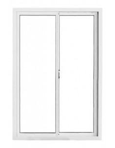 VENTANA CORREDIZA ECO 1.50x2.00 V/E L1085