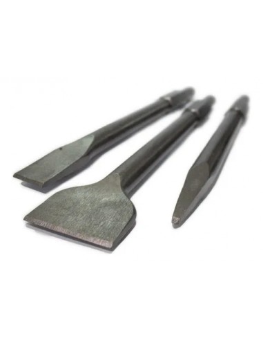 SET DE CINCELES PUNTA HEXAGONAL