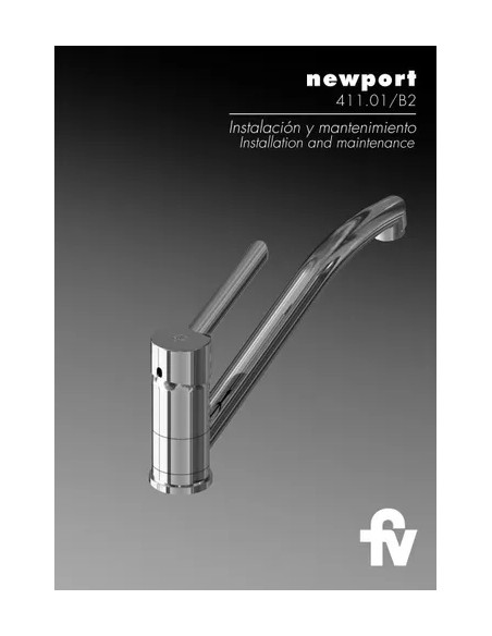 GRIFERÍA PARA COCINA FV 411.01/B2 MONOC NEWPORT