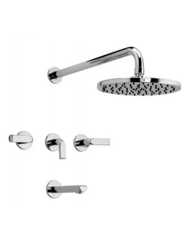GRIFERÍA PARA BAÑERA Y DUCHA CIPRES FV 0103/N2-CR