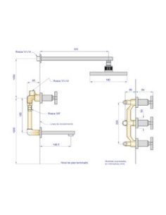 GRIF P/BAÑERA KUBIC CR SUDAMERICANA 2