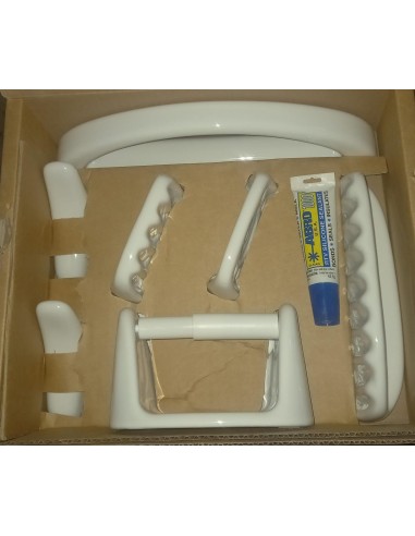 KIT ACCESORIOS PARA BAÑO FERRUM 7 PIEZAS