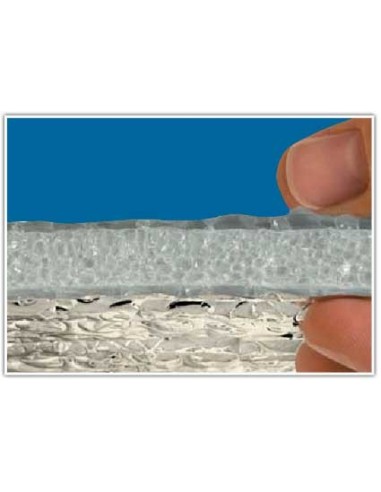 MEMBRANA THERMO ESPUMA 1 CARA ALUMINIO 10mm 1X20